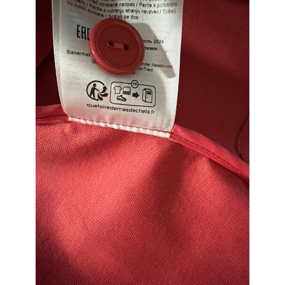 ICHI Kate Knit Blazer Holly Berry Pink Coral Recycled Fiber 20101801 XL NWT - Picture 5 of 6